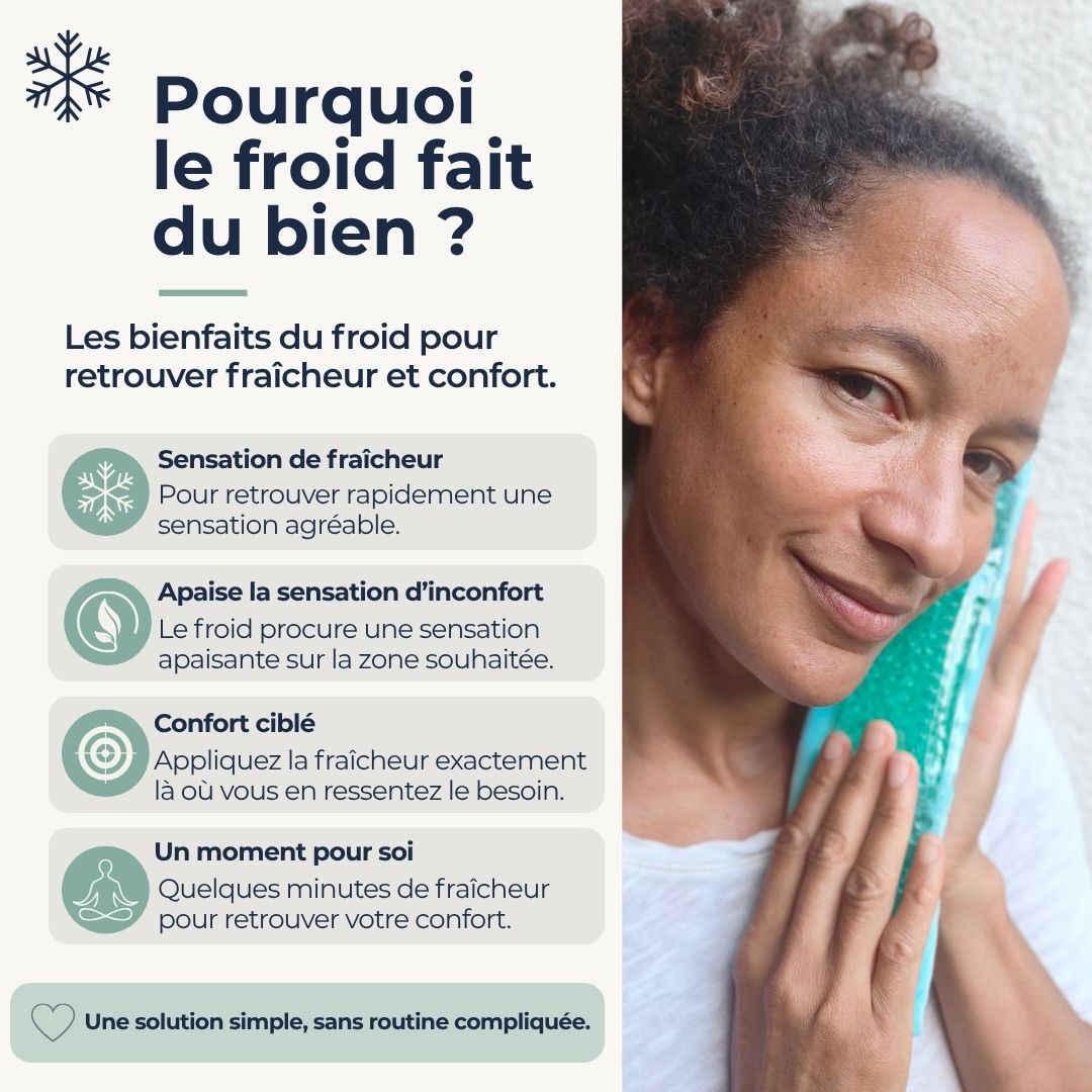 HEYDN Fresh — La poche chaud & froid pour les bouffées de chaleur
